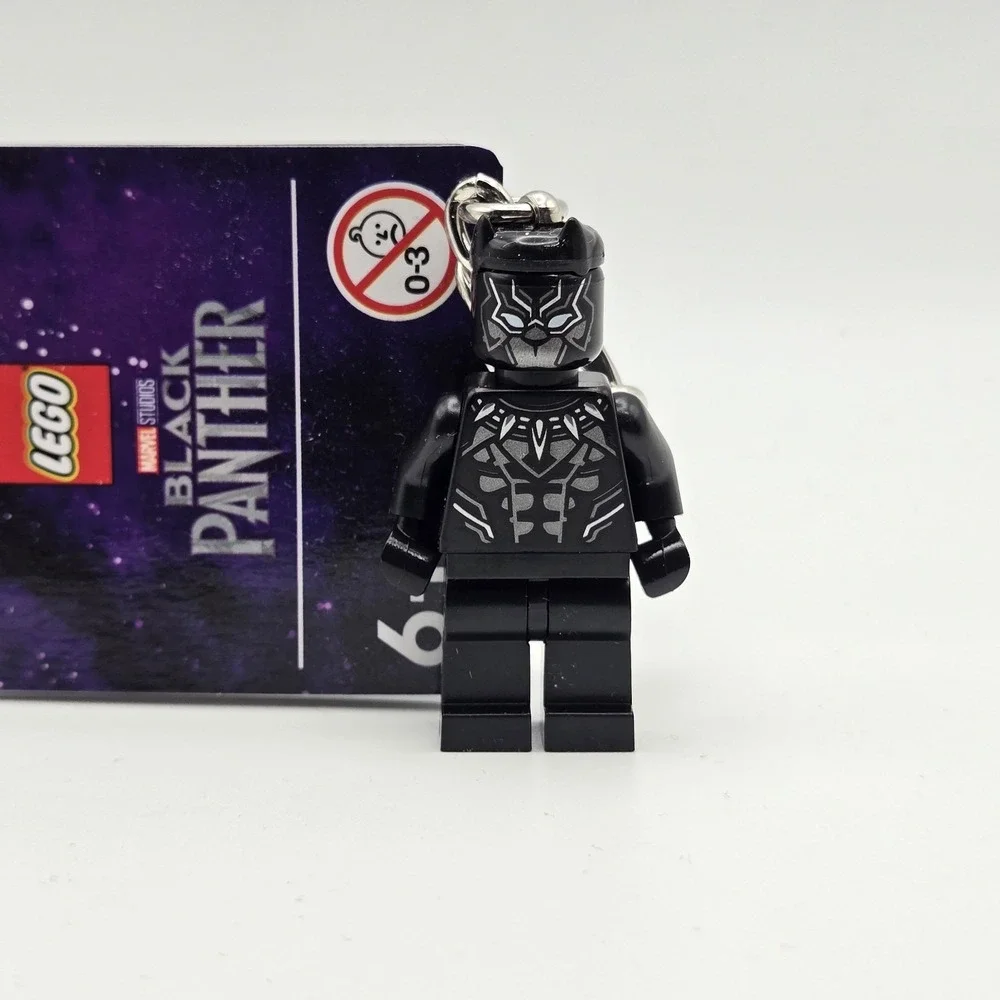 LEGO Marvel Black Panther Key Chain Keyring 854189 | NEW (NWT)